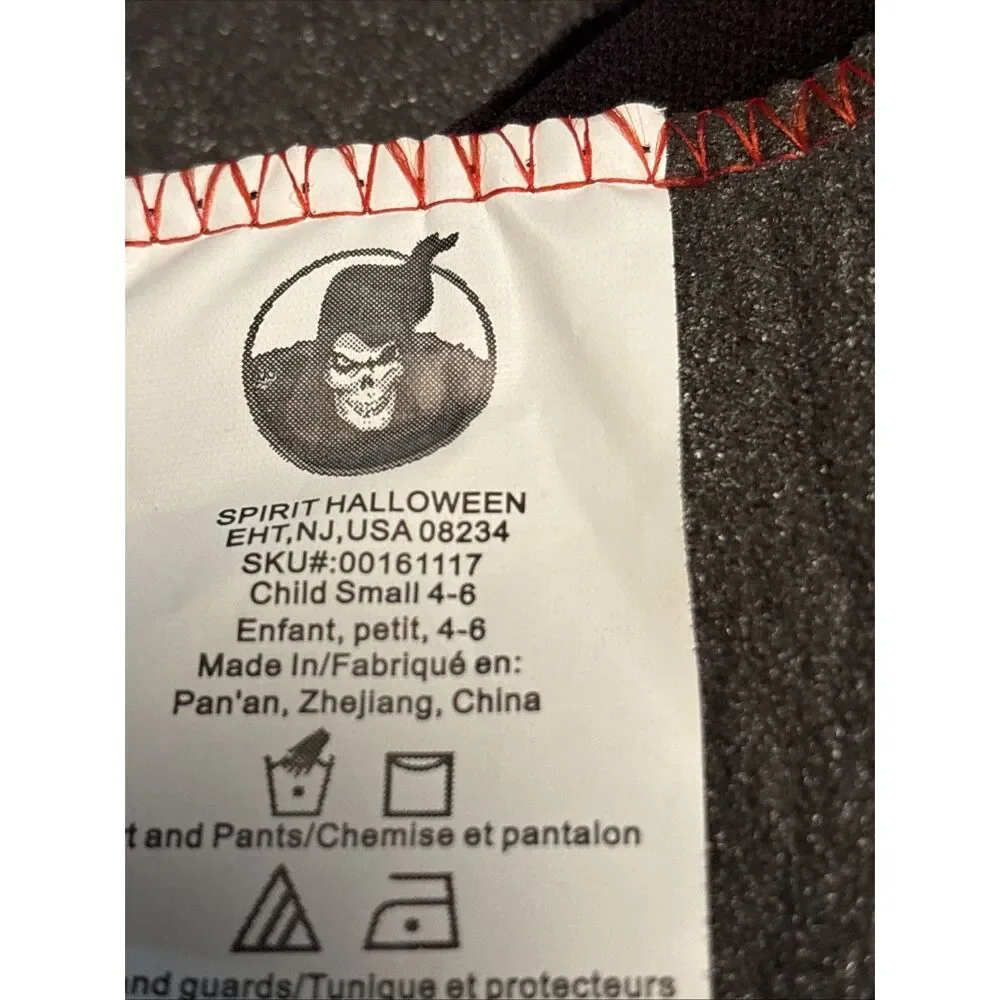 Complete Ninja Halloween Costume‎ Boys Size 4 To 6 Years